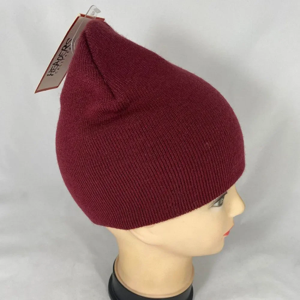 HEADERS Knitted Chunky Beanie Hat NWT